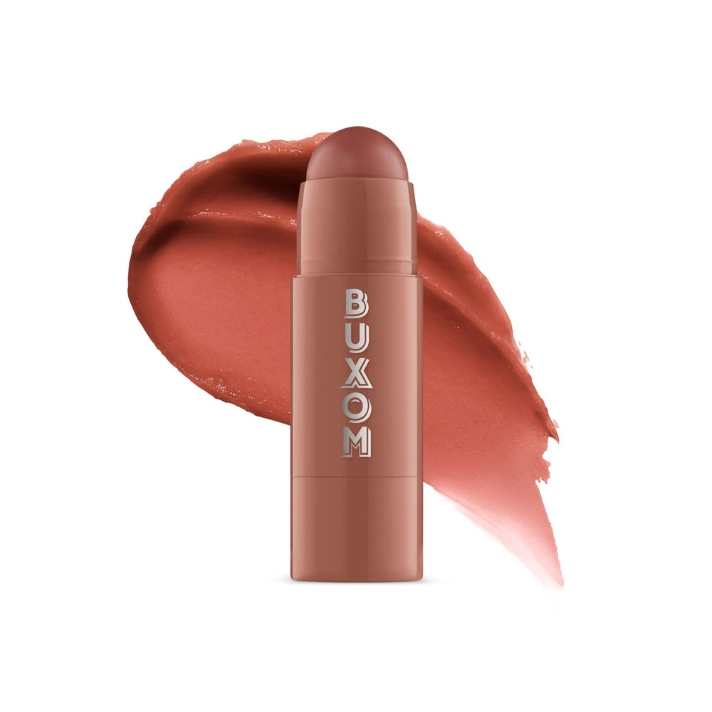 Buxom inner glow front view showing twist-up tube and easy application