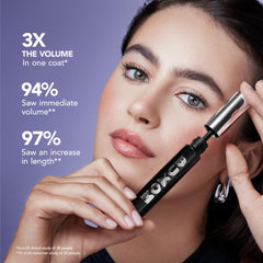 BUXOM wand swiped on skin demonstrating rich pigment and buildability