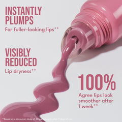 BUXOM overnight mask application on lips demonstrating deep conditioning