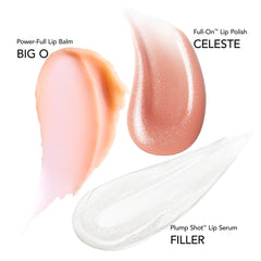 BUXOM Plump Shot serum applicator close-up highlighting easy precision