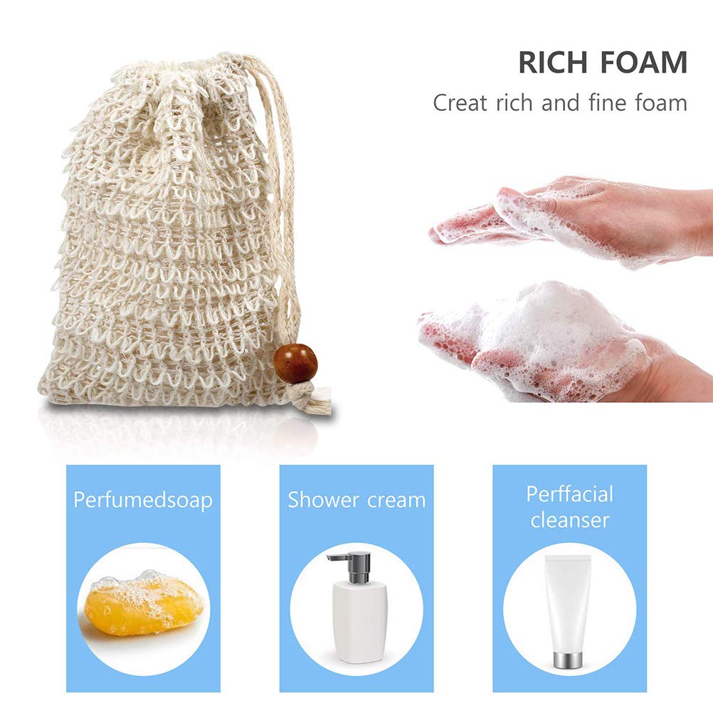 BUYGOO pouch holding a soap bar showing tidy storage and reduced waste