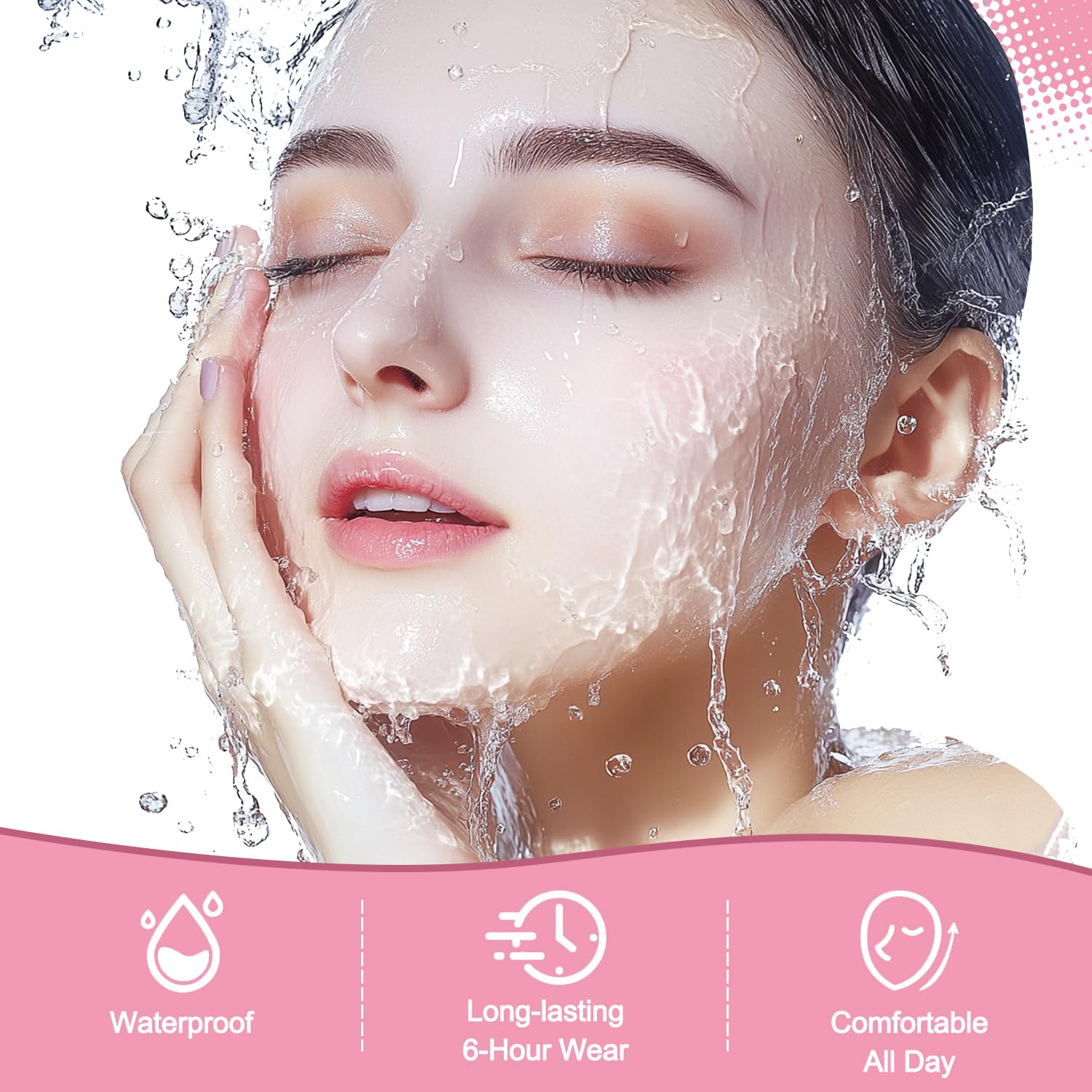 Bvcotor application demonstration lifting cheek to refine contour
