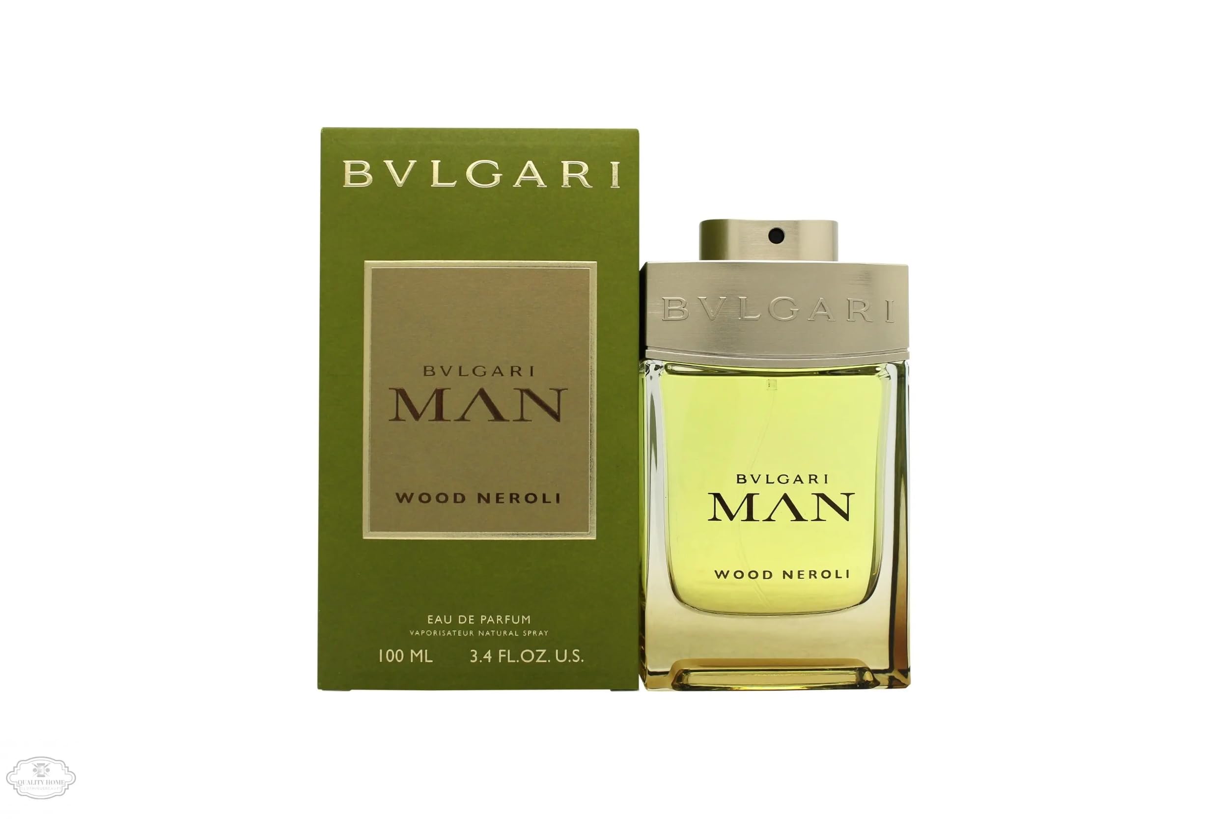 BVLGARI front bottle view showing elegant label and citrus-woody appeal for daily confidence