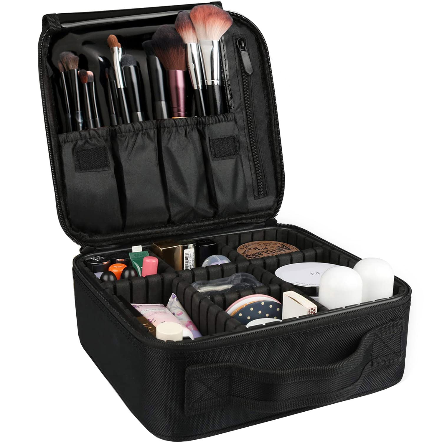 Bvser packed inside suitcase showing compact travel fit and space-saving benefit