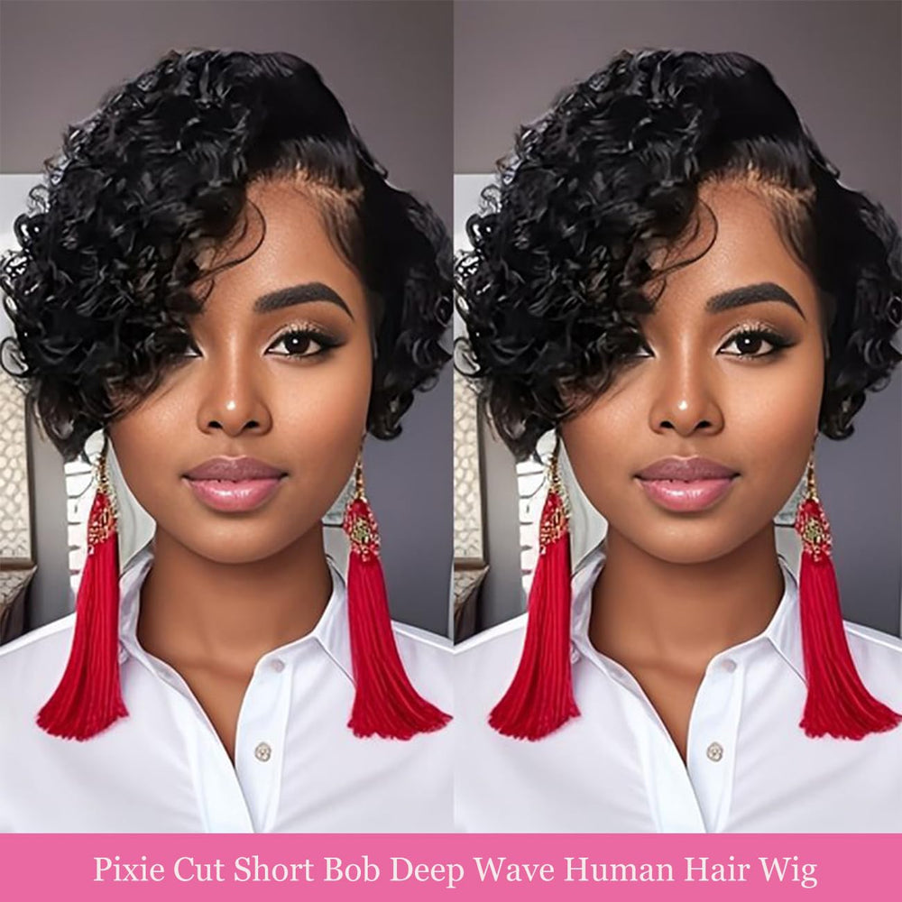 Bworto close-up of Swiss transparent lace hairline for seamless blending