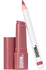 BY MARIO front view of closed lip kit showing compact travel-friendly design and brand