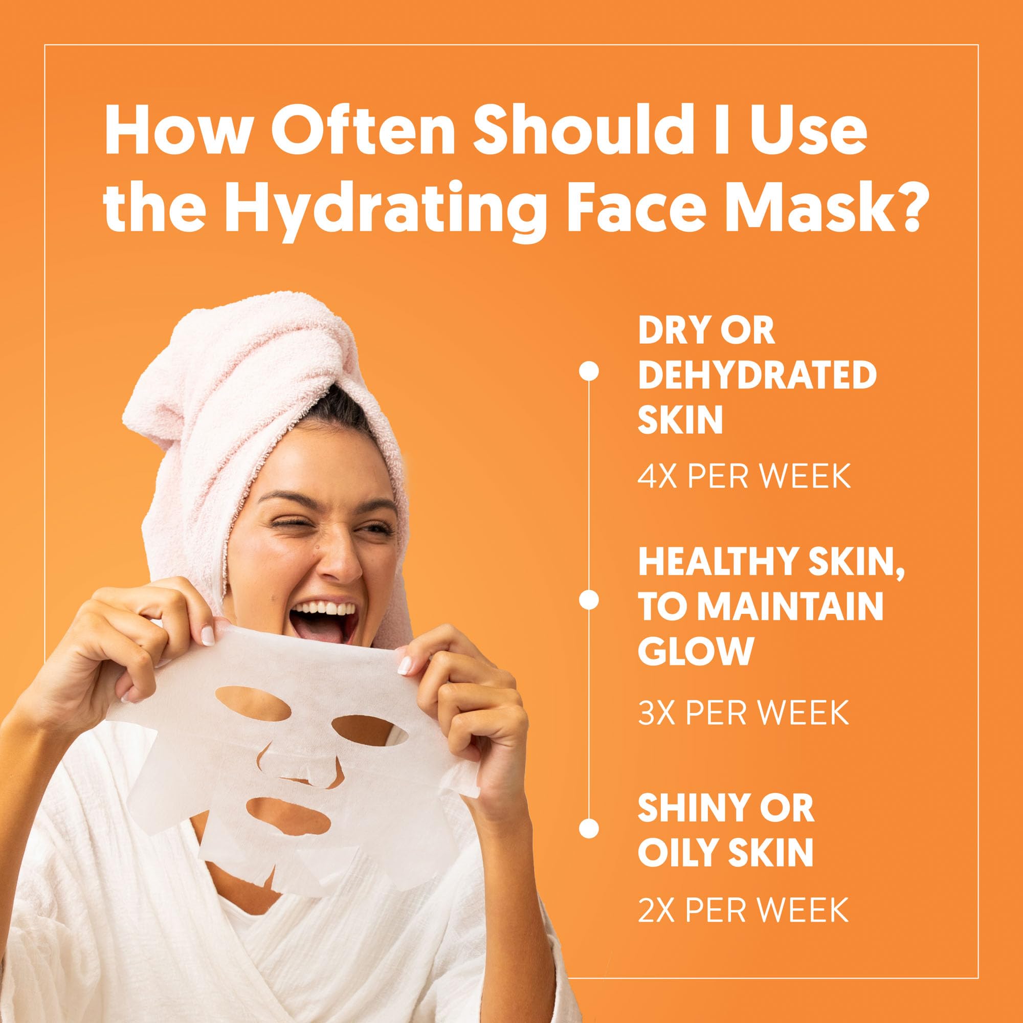 By Nature hands applying mask emphasizing simple application steps