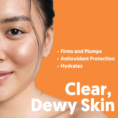 By Nature glossy serum texture on fingertip showing hydration