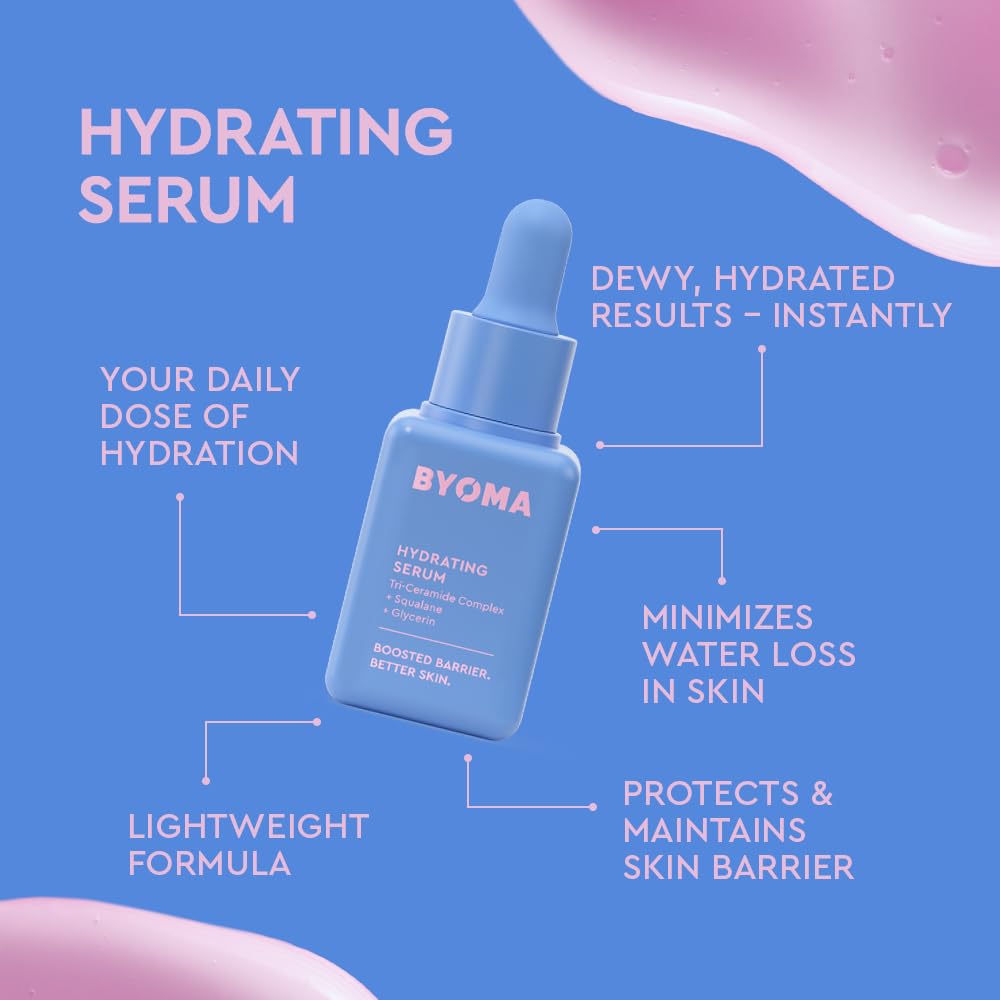 BYOMA gel-cream moisturizer open jar showing lightweight, dewy finish