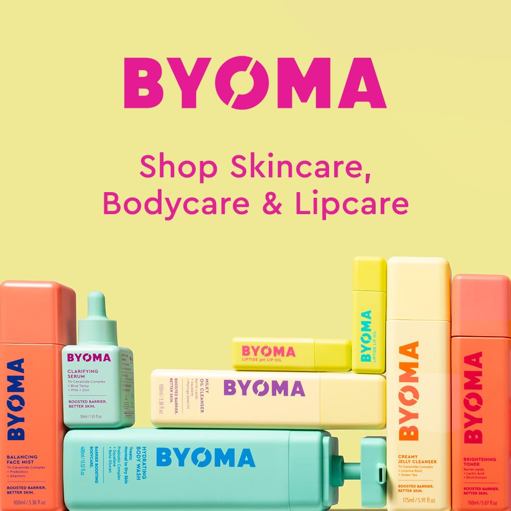 BYOMA gift box styled ready to give, showcasing travel-friendly skincare