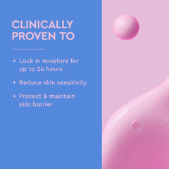 BYOMA pump detail highlighting easy dispensing and precise application benefit