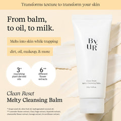 ByUR Melty Balm close-up texture shot showing smooth meltable balm consistency