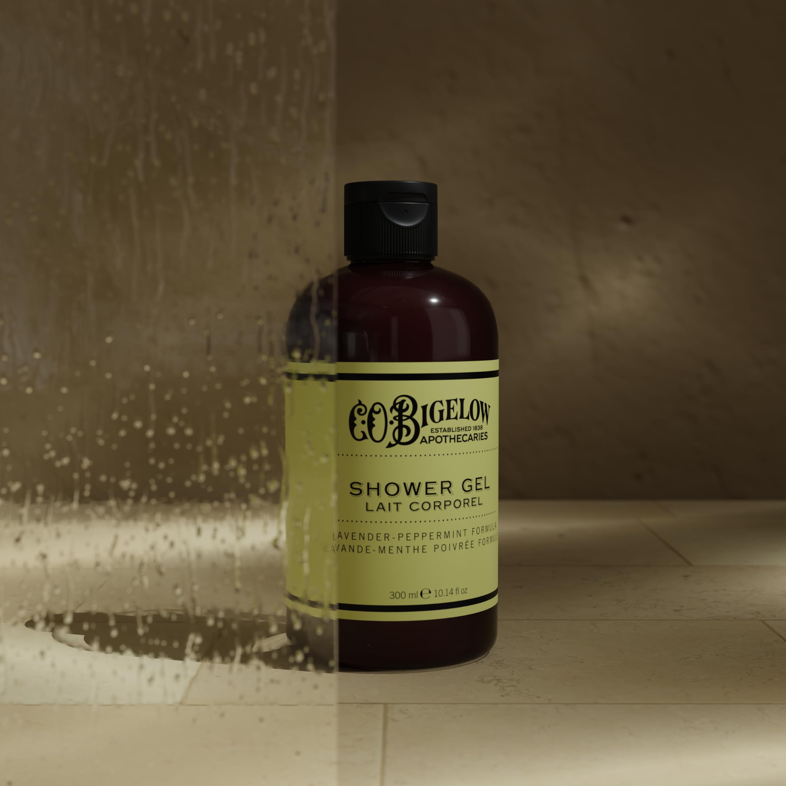C. O. Bigelow gel texture creating rich foam for effective gentle cleansing