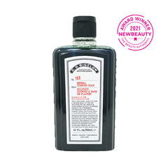 C. O. Bigelow open jar revealing coarse herbal soak texture and visible botanicals for sensory appeal