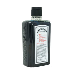 C. O. Bigelow label close-up highlighting botanicals and clean formulation for ingredient clarity
