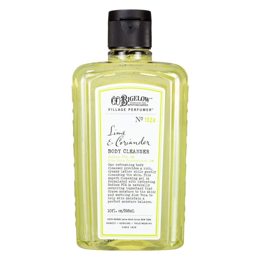 C. O. Bigelow label close-up highlighting ingredient clarity and trust