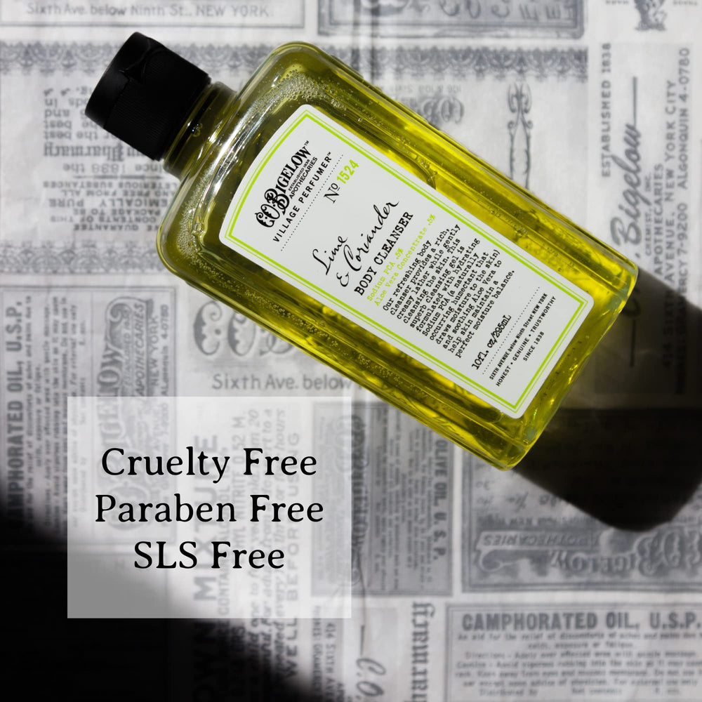 C. O. Bigelow used in shower lifestyle scene for refreshing daily use benefit
