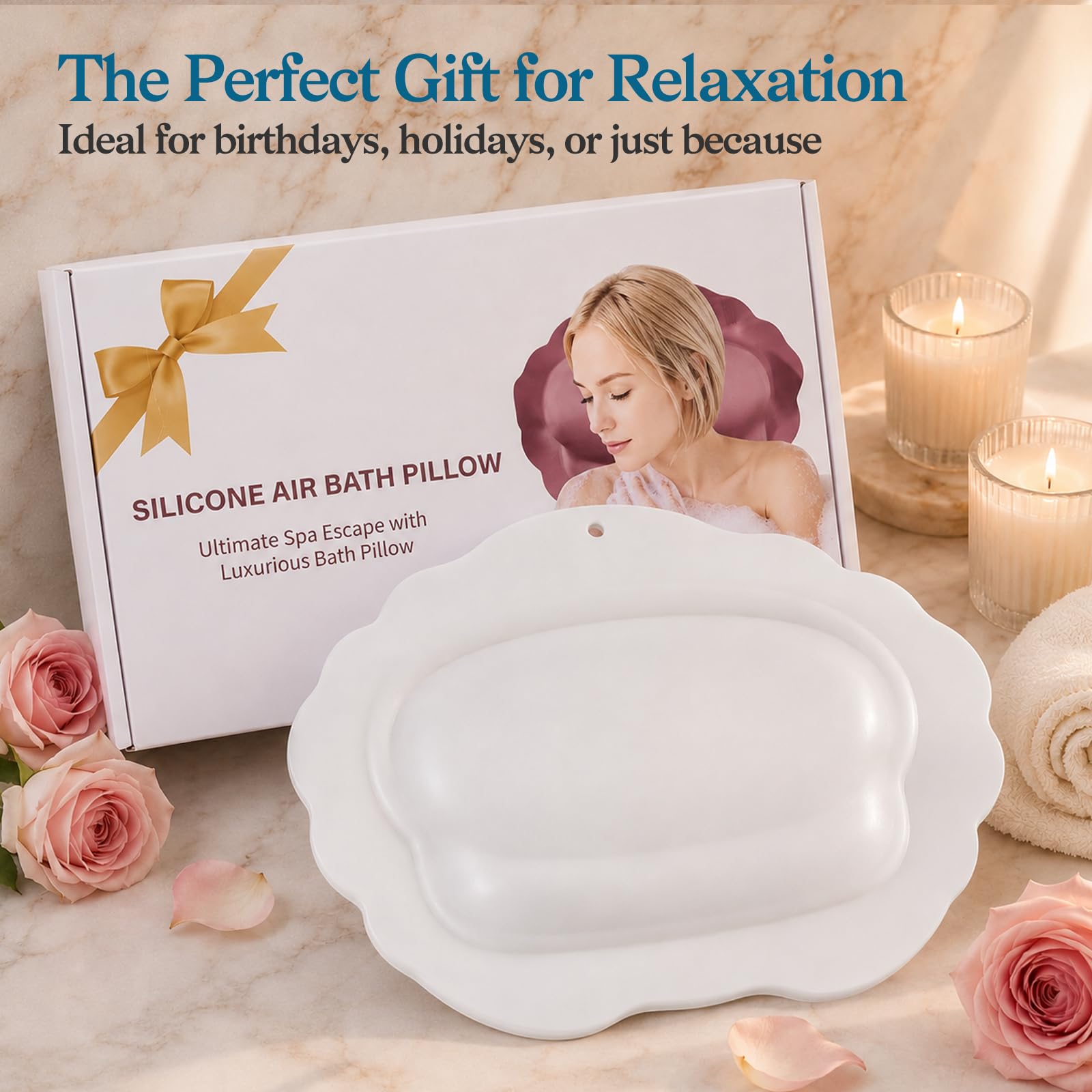 CabyGift next to ruler showing compact dimensions and portability benefit