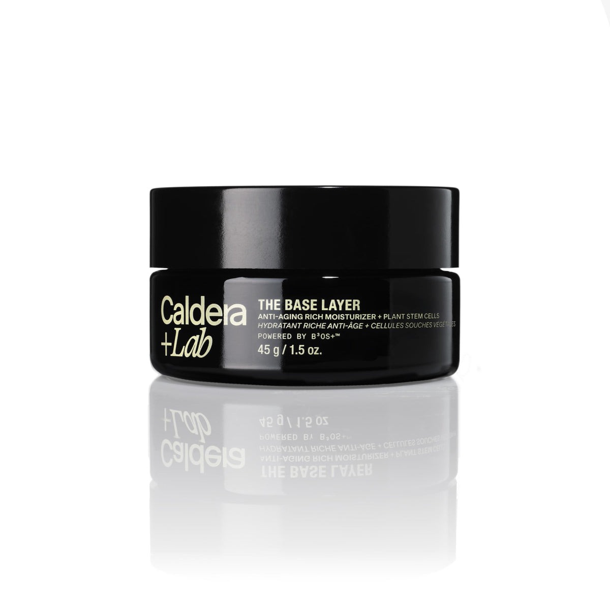 Caldera + Lab front tube showing product and easy dispensing benefit
