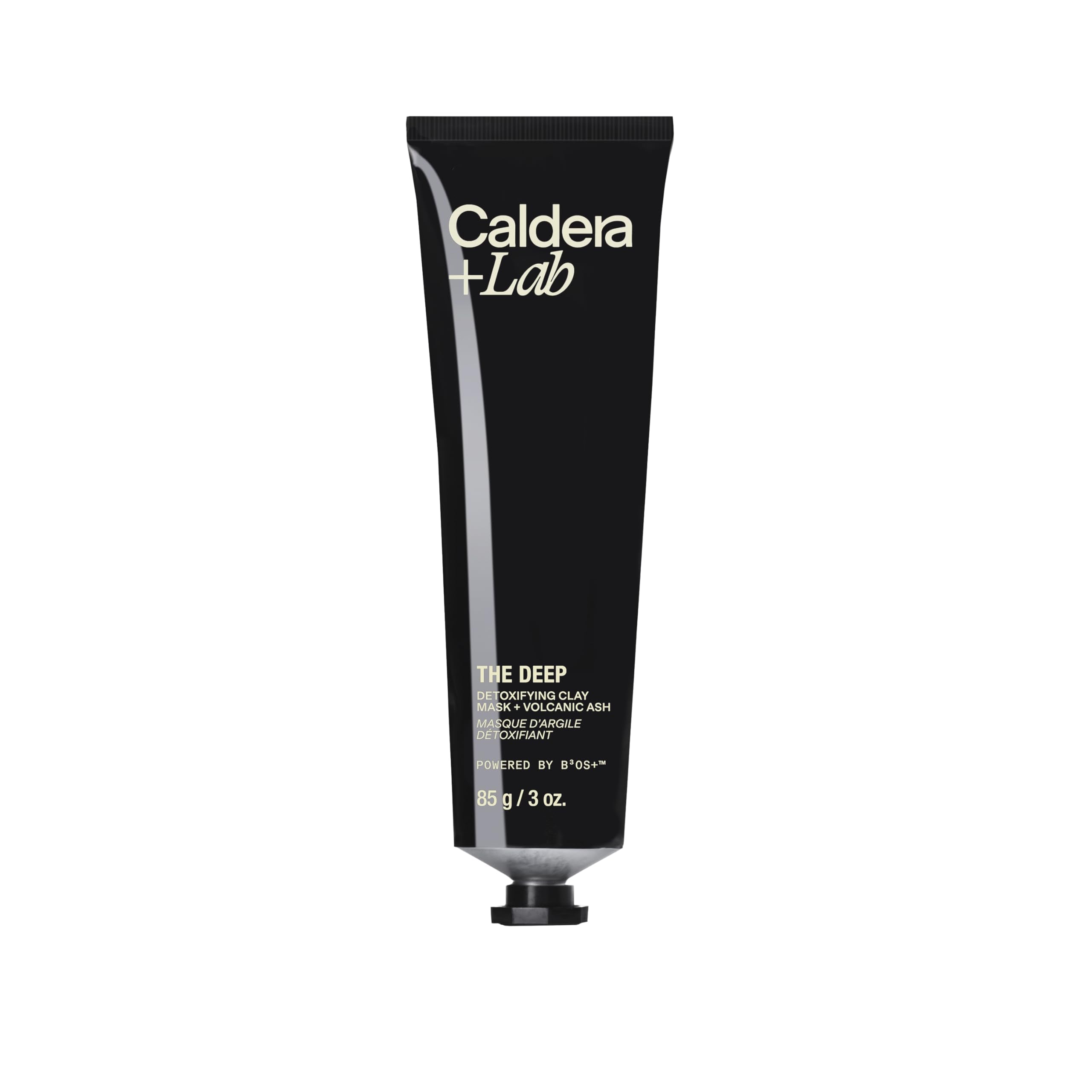 Caldera + Lab front packaging showing product details and clean design benefits clarity