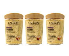 Calgon front packaging showing three 16 oz tubs and clear labeling for easy stocking