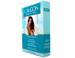 Calgon bottle label detail with ingredients visible for informed purchase