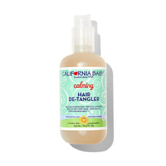 California Baby detangler front bottle showing label and size for clean hair care