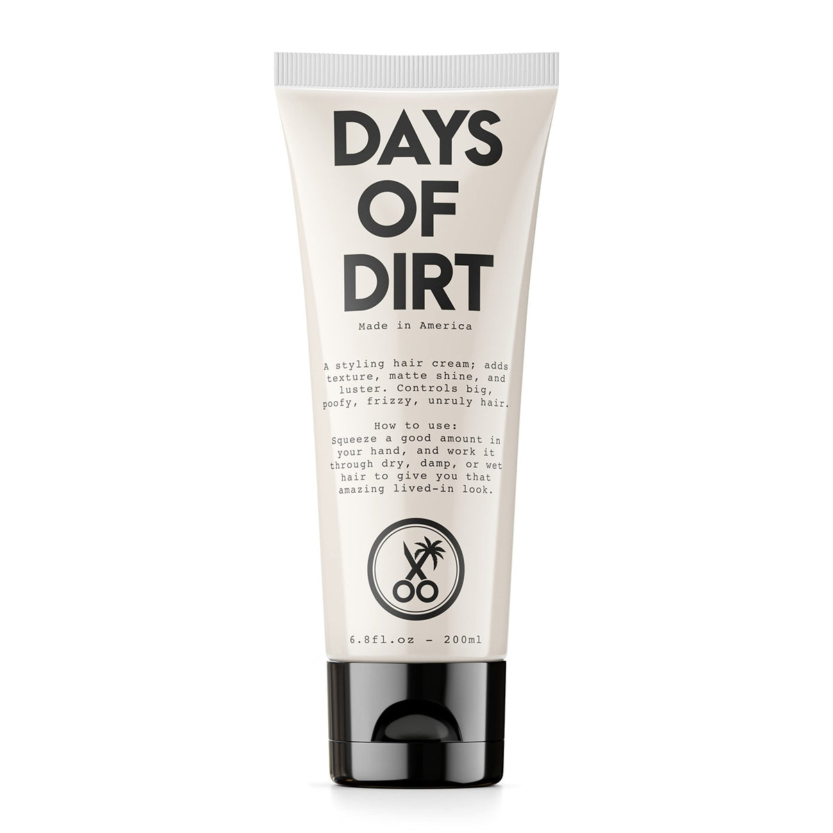 California Born front tube showing product label and travel-ready packaging benefit