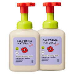 California Naturals front packaging showing kid-friendly design and gentle benefits