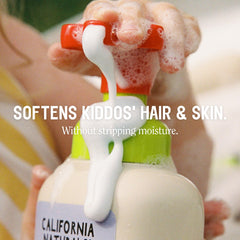 California Naturals ingredient label highlighting aloe, vitamin B5, and neem