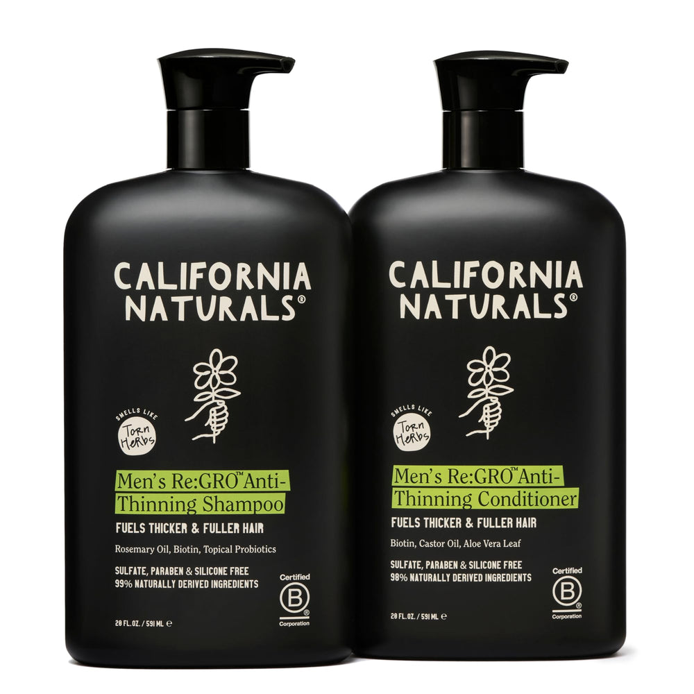 California Naturals front packaging showing set and benefits