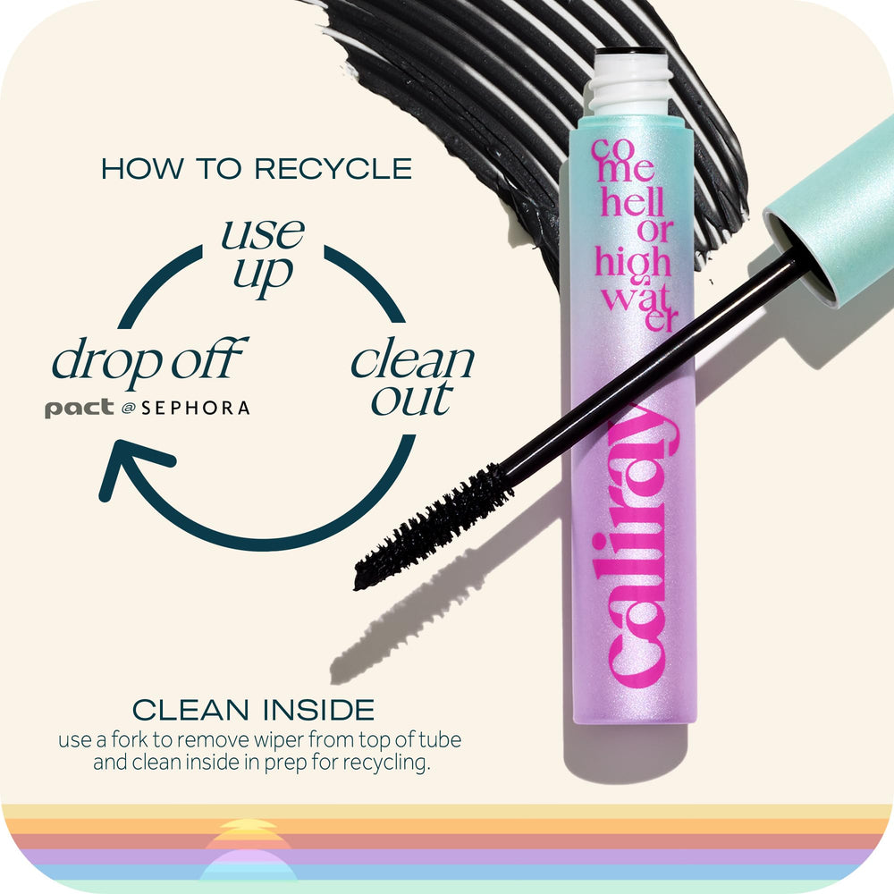 Caliray flatlay with remover showing simple, gentle removal routine