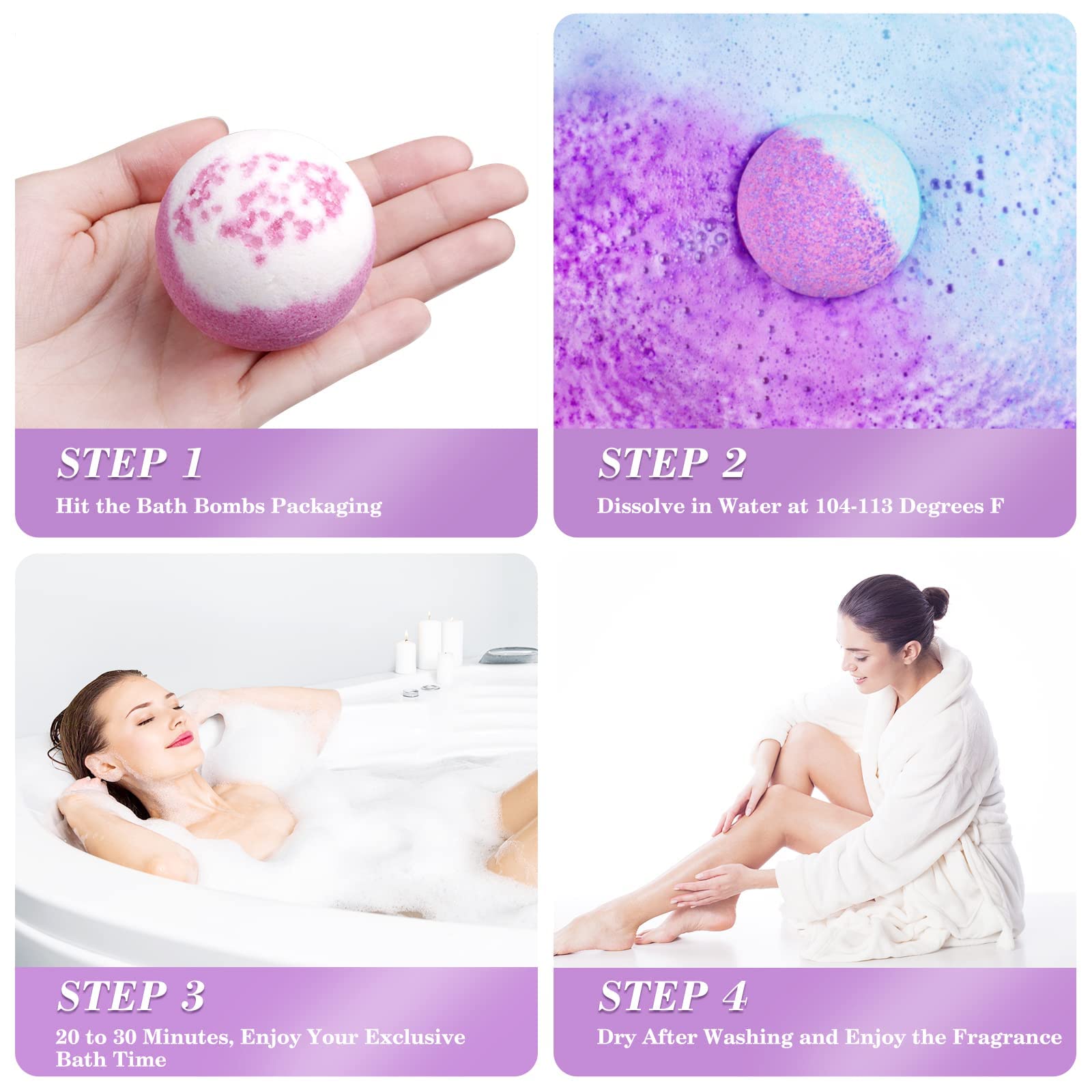 CalmNFiz fragrance variety layout showing ten scents for choice and sensory options