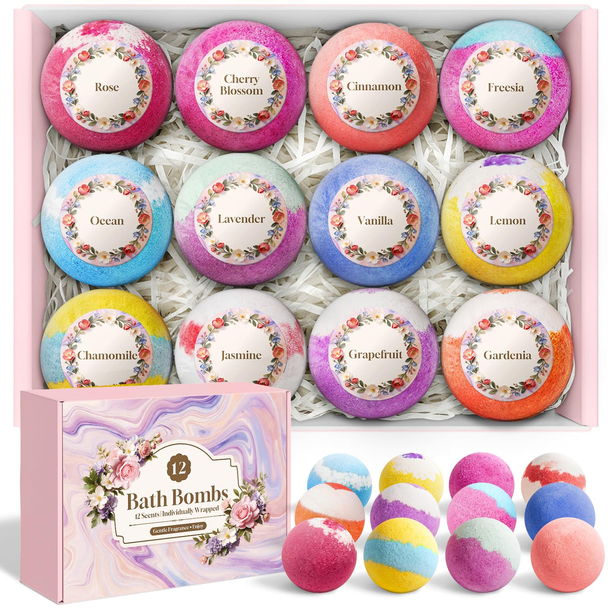 CalmNFiz front packaging showing elegant gift box and product variety for easy gifting