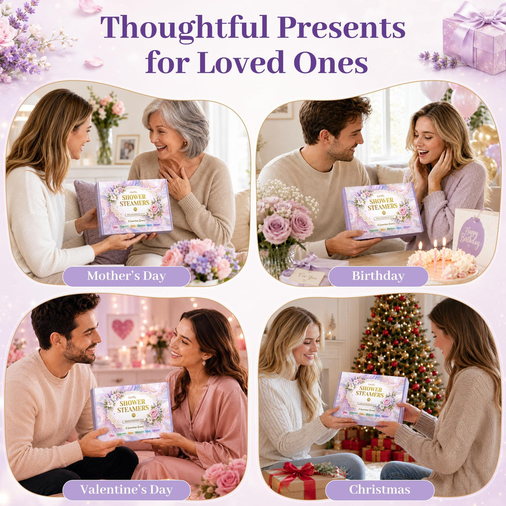 CalmNFiz gift-ready box in a lifestyle setting with ribbon benefit: ready-to-give present