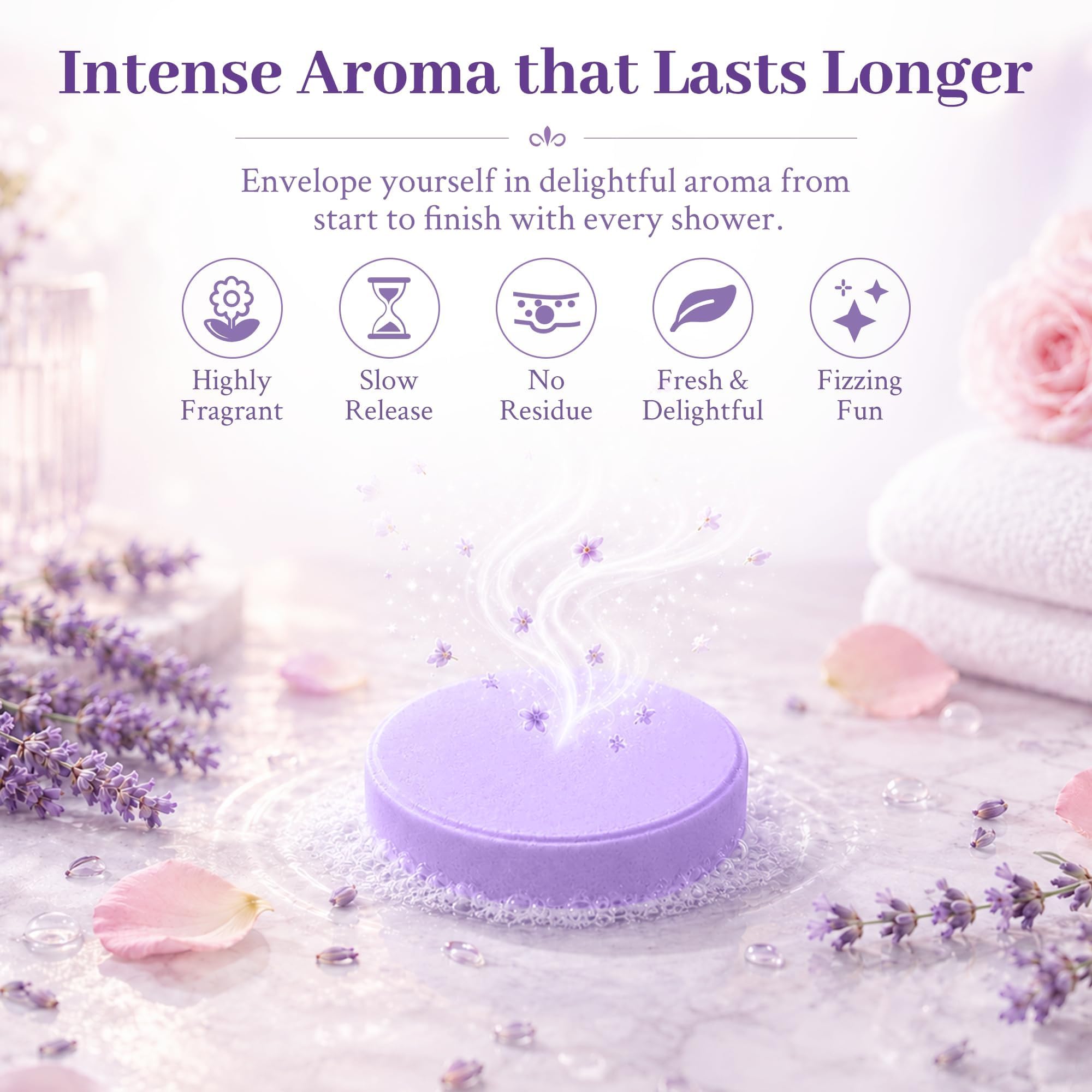 CalmNFiz label and ingredients panel showing scent names and safety notes benefit: clear product info