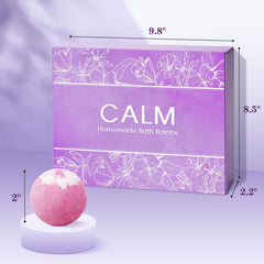 CalmNFiz multi-colored fizz in tub creating vibrant water swirls and visual enjoyment
