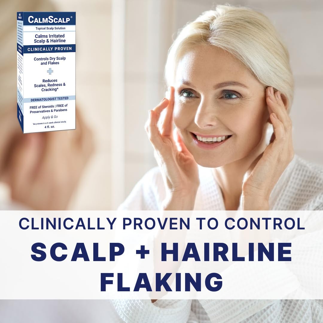 CalmScalp travel-size in pocket emphasizing on-the-go itch relief