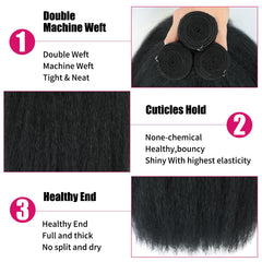 CALNESHIA strand texture close-up revealing natural yaki body and soft touch
