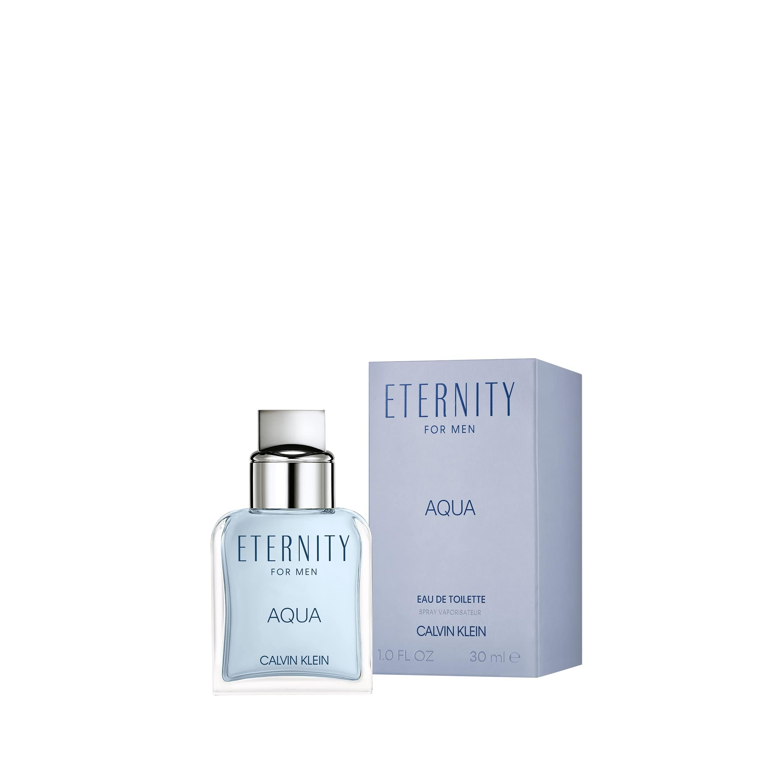 Calvin Klein Eternity Aqua cucumber and green leaves close-up illustrating fresh notes