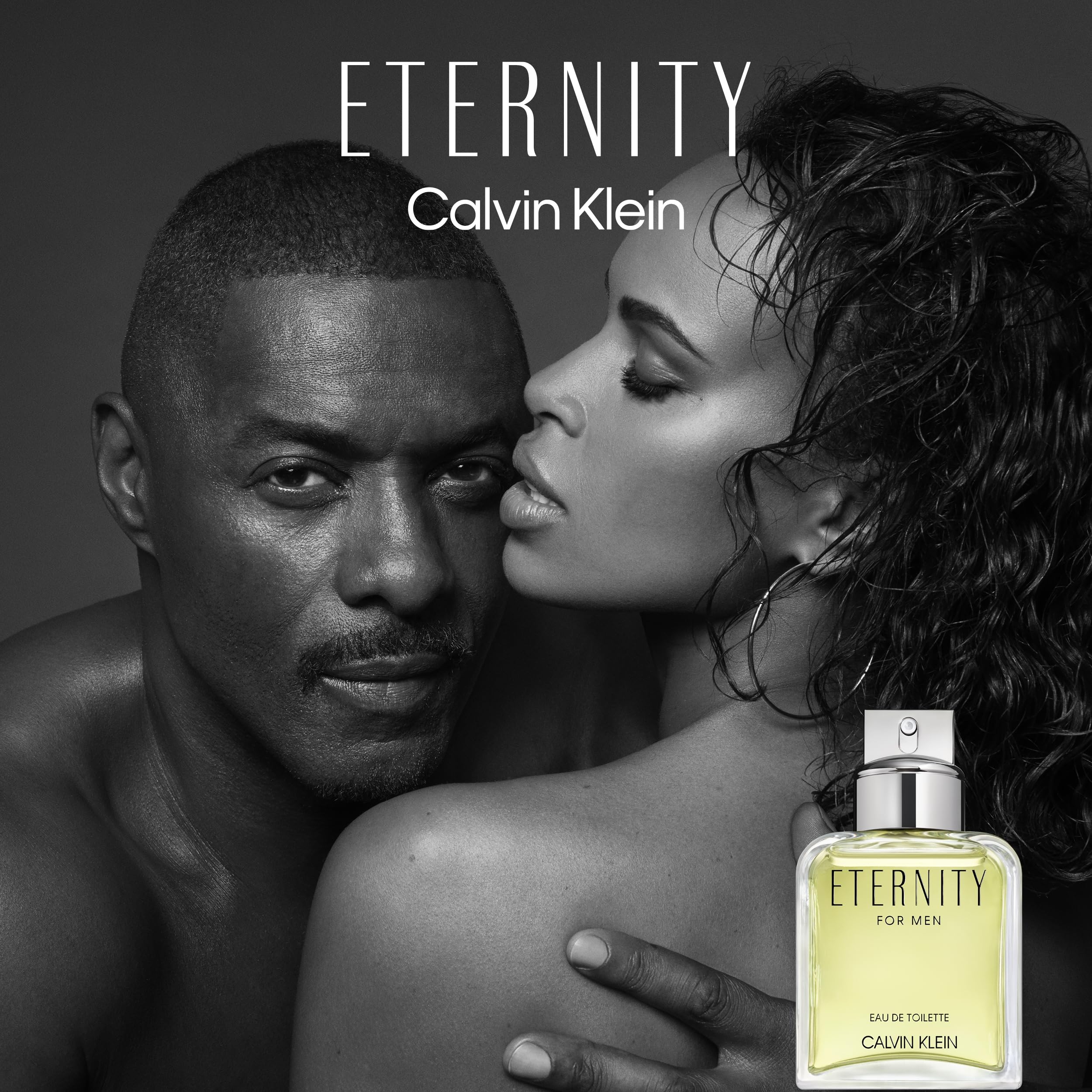 Calvin Klein Eternity box label and contents demonstrating retail packaging and authentic product assurance