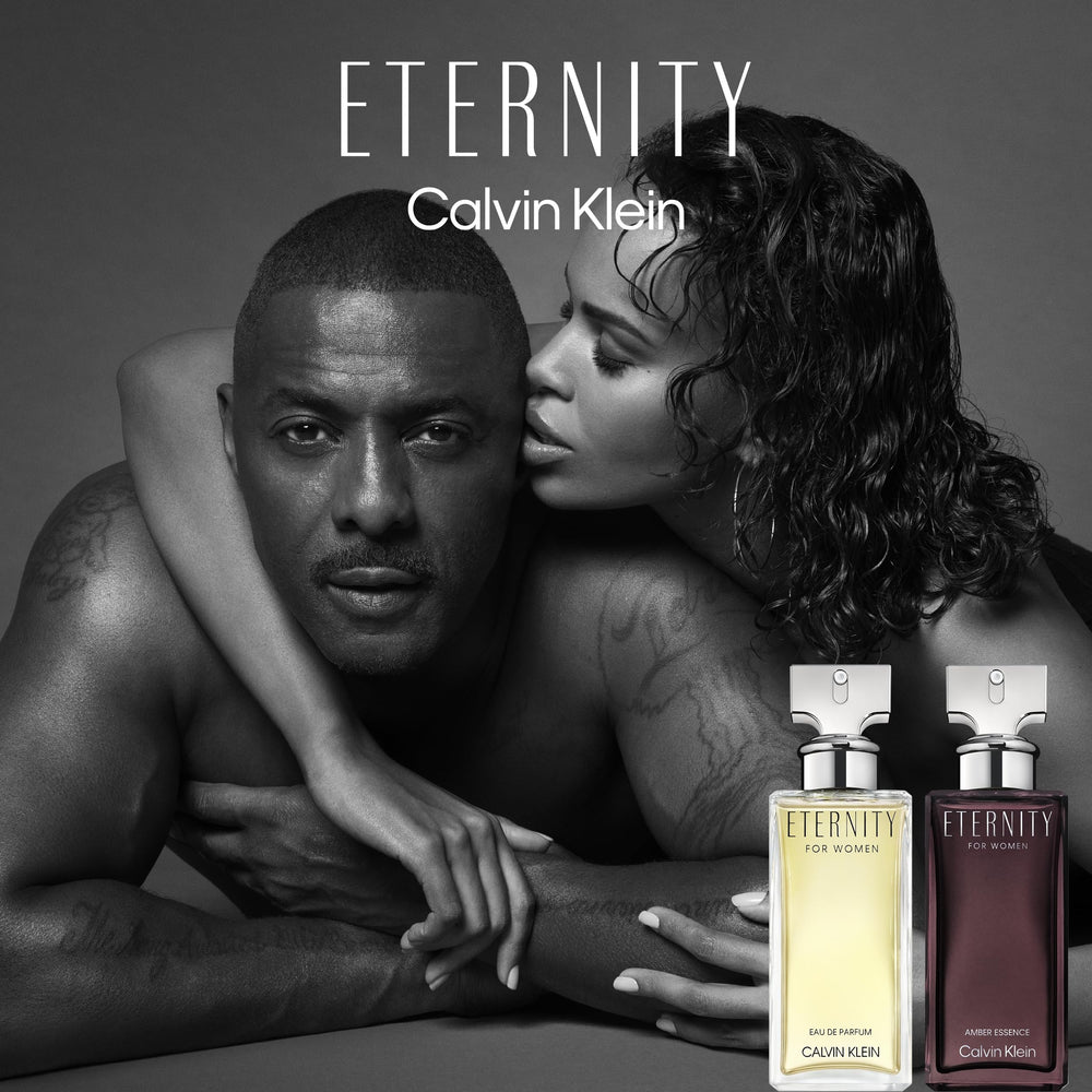 Calvin Klein bottle styled on vanity suggesting everyday luxury