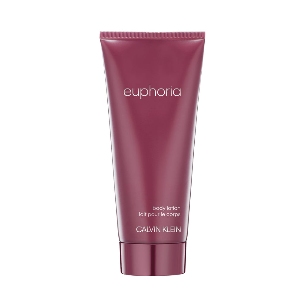 Calvin Klein front packaging shows bottle and elegant branding, adds instant luxury