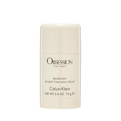 Calvin Klein Obsession front packaging showing stick and label for confident grooming
