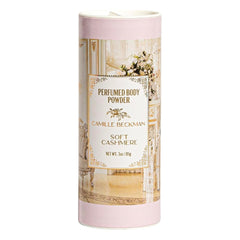 Camille Beckman front jar view showing packaging and elegant label benefit: travel-friendly freshness