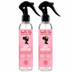 Camille Rose front packaging showing mint condition spray and cooling benefit