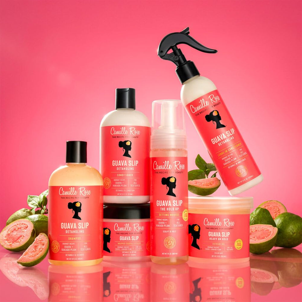 Camille Rose ingredients label highlighting botanical benefits