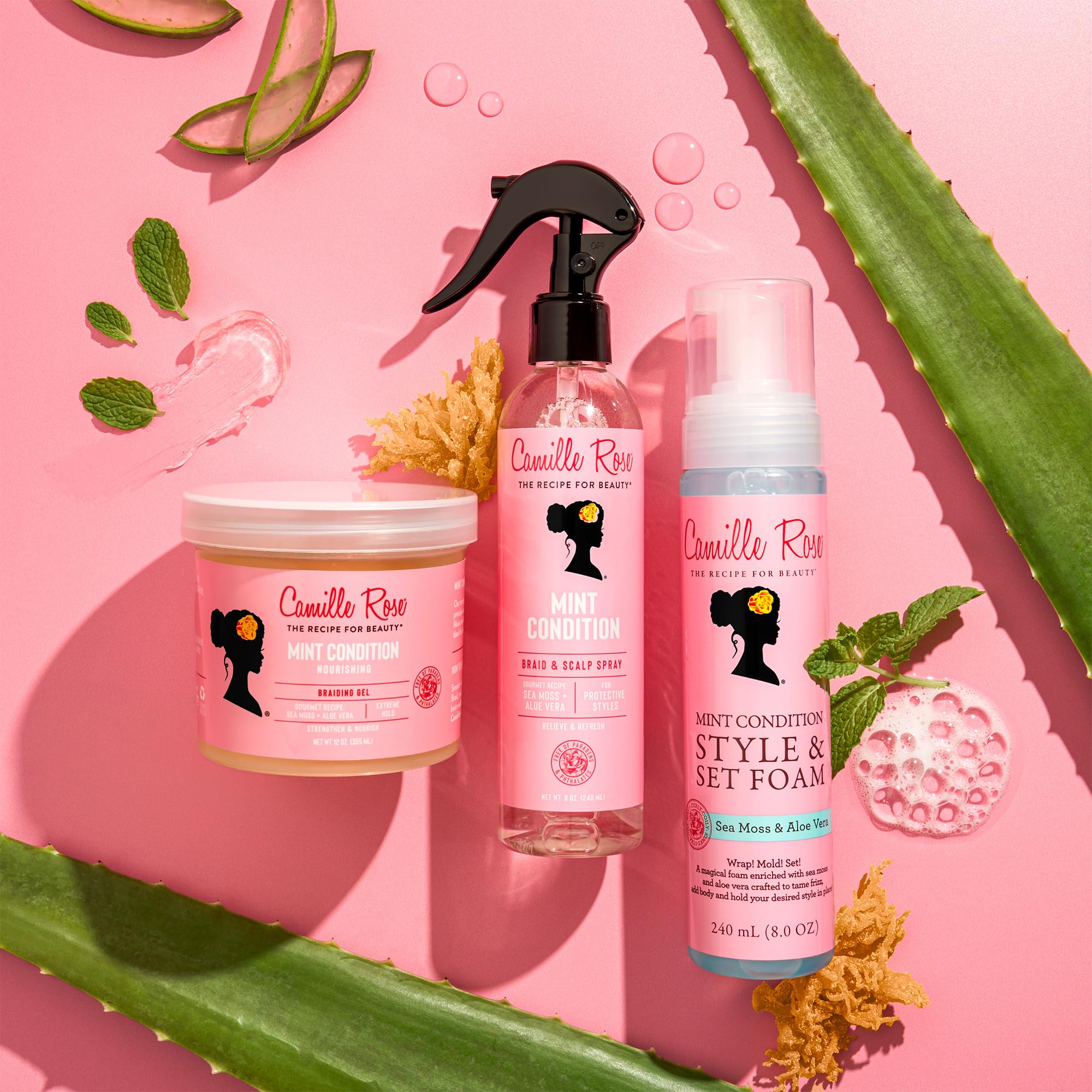 Camille Rose two 8 oz bottles side-by-side illustrating value pack