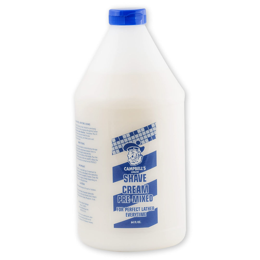 Campbell's front label on 64oz bottle highlighting professional formula benefit