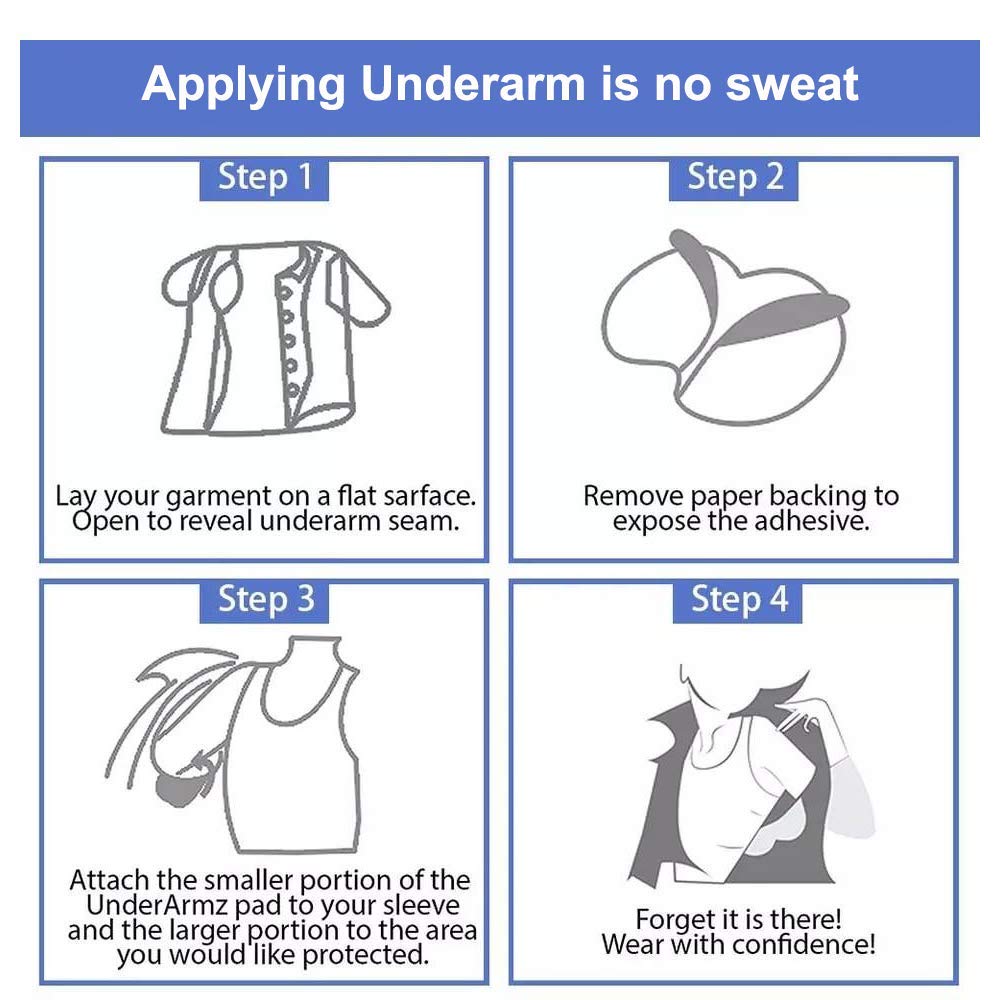 CANAGROW pad attached inside shirt preventing visible sweat